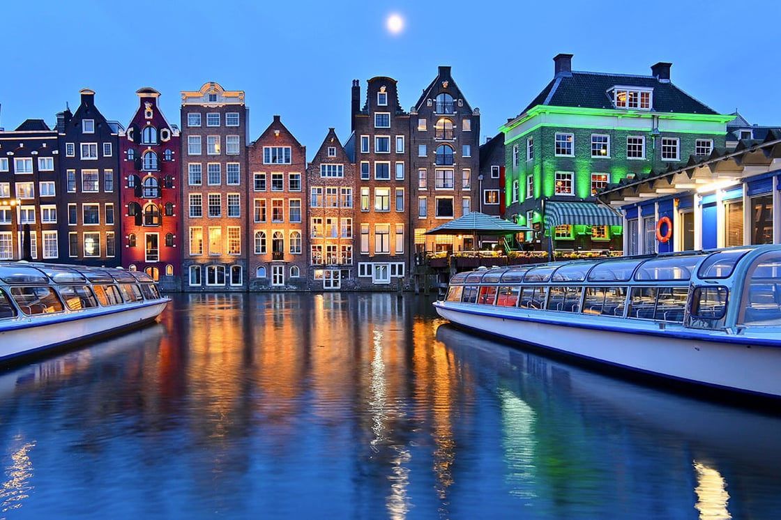 The Canals in Amsterdam