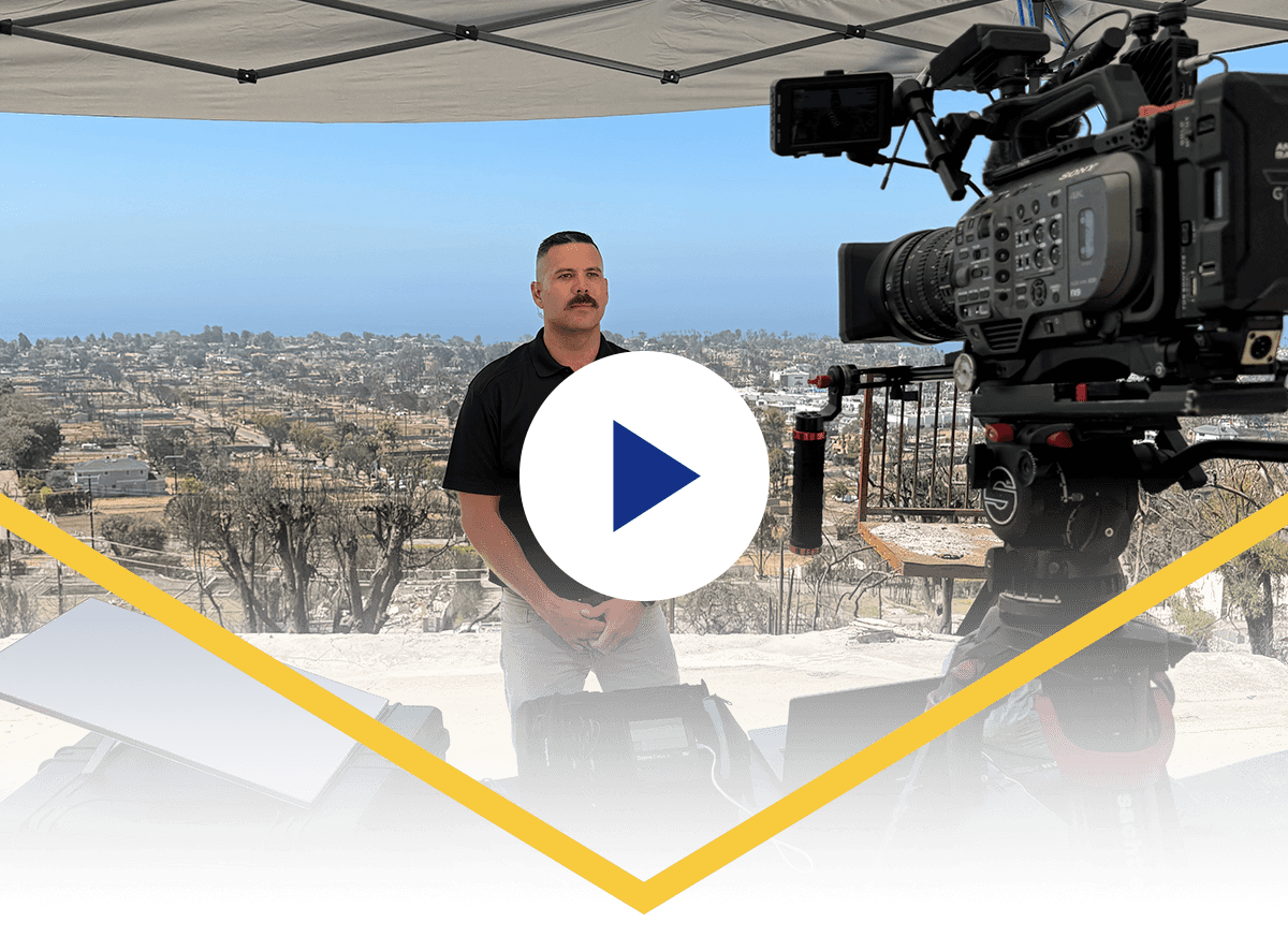 Michael Stanton overlooking the Pacific Palisades